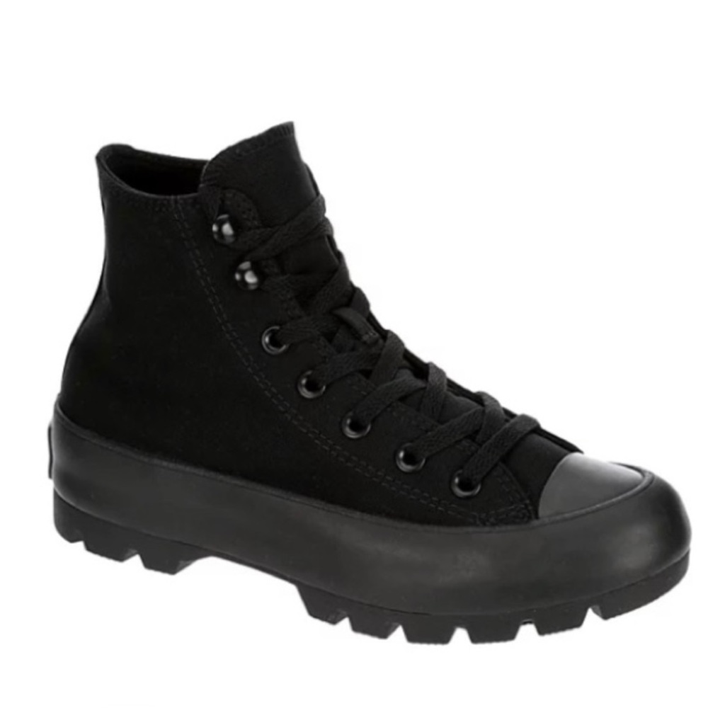 Womens Converse Chuck Taylor All Star Hi Lugged Sneaker - Black